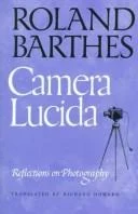 Front cover of Camera Lucida by Roland Barthes