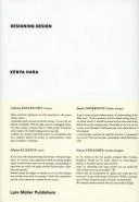 Front cover of Designing Design by Kenya Hara