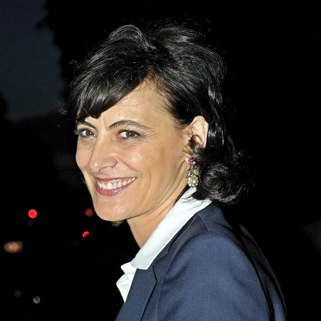 French fashion designers and models Inès de la Fressange